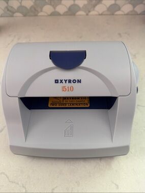 Xyron 510 Two-Sided Laminator — White and Blue